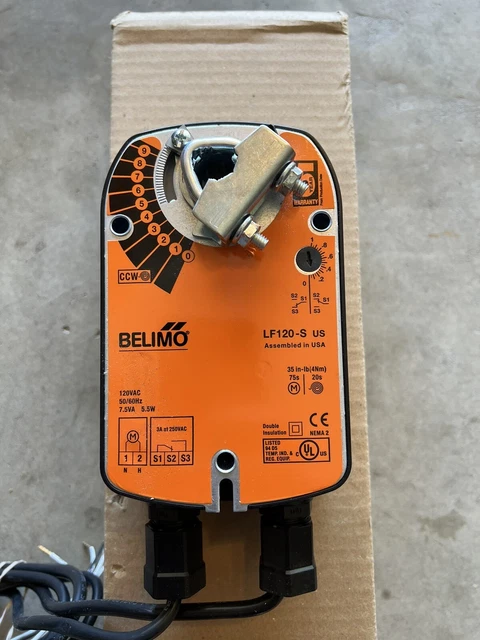 Belimo LF120-S Spring Return Damper Actuator