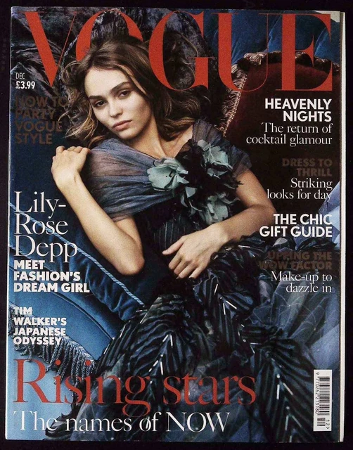 VOGUE UK DECEMBER 2016 LILY-ROSE DEPP by BRUCE WEBER Rianne Van