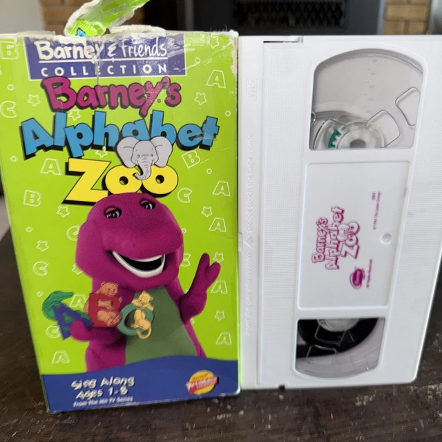 BARNEY: BARNEY'S ALPHABET Zoo - Barney & Friends Collection - VHS, 1994 ...