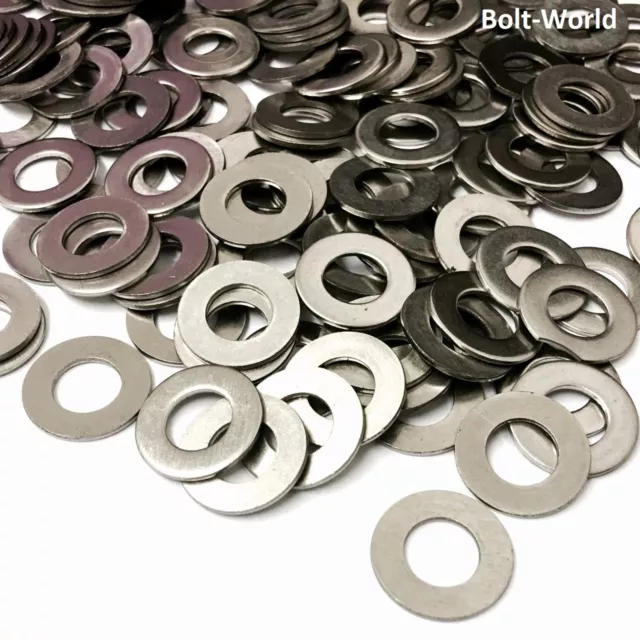 Unc Unf Bsf Bsw Bscy A2 Stainless Steel Flat Washers For Imperial Bolts Screws