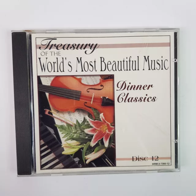 Treasury Of The Worlds Most Beautiful Music Dinner Classics Madacy 1996 CD