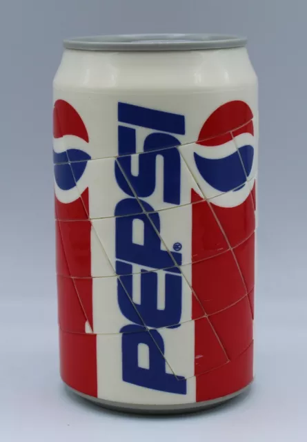 Vintage Pepsi Slide Puzzle Rubiks Soda Pop Can Collectable Game