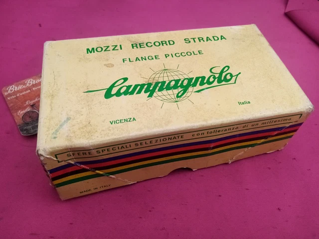 Moyeux Campagnolo Nuovo Record Strada 1034 - 36H, 127mm - VGC Pour Vélo Eroica
