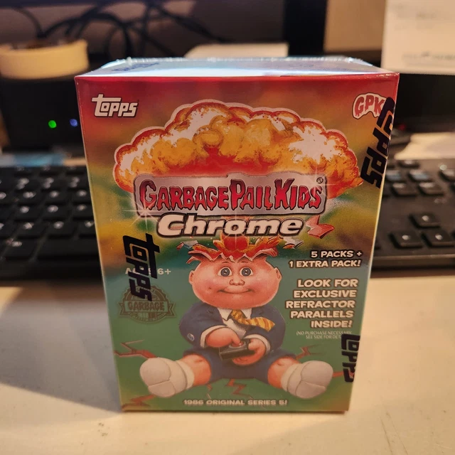 2022 Garbage Pail Kids Chrome 5 Blaster Box NEW Sealed
