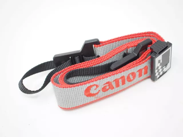 Canon Grey/Red Neck Strap for EOS Cameras