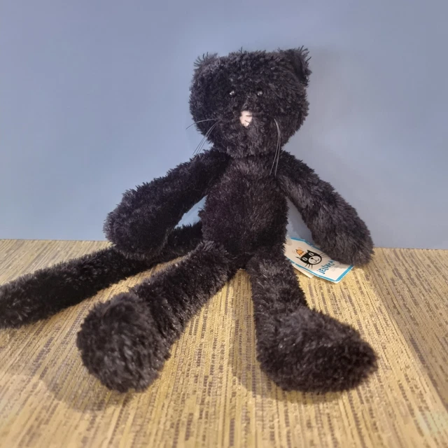new-jellycat-small-chimboo-black-cat-kitten-soft-toy-retired-bnwt-jelly