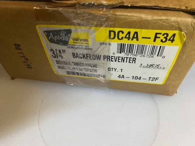 Apollo A Series 3/4 in. Bronze 175 psi Backflow Preventer 4A-104-T2F