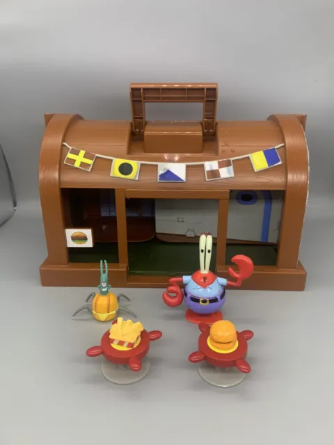 Spongebob Squarepants Simba Krusty Krab Restaurant Playset