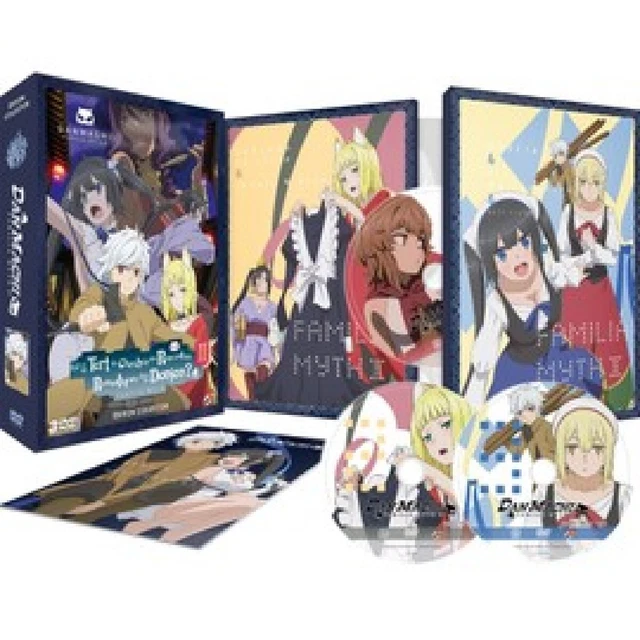 Livre DanMachi: Familia Myth - Saison 2 - Edition Collector - Coffret DVD