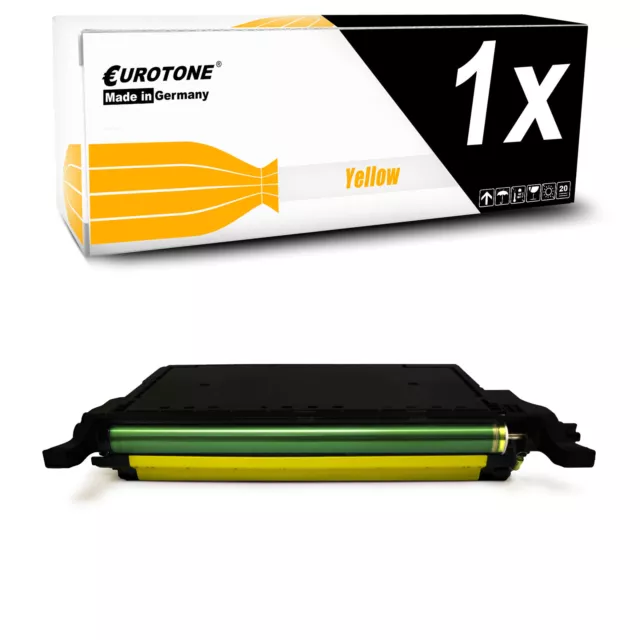 Toner Yellow for Samsung CLX-6200-FX CLP-660-ND CLP-610-ND CLP-660-N CLX-6240-FX