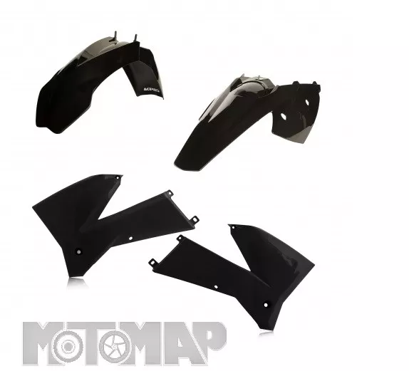 Kit Plastiche Acerbis KTM EXC F 125 200 250 300 400 450 525 2005 2006 2007 Nero