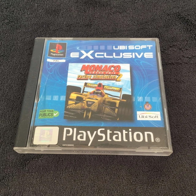 Notice Et Jaquettes Monaco GP Racing Simulation 2 Sony Play Station 1 Ps1