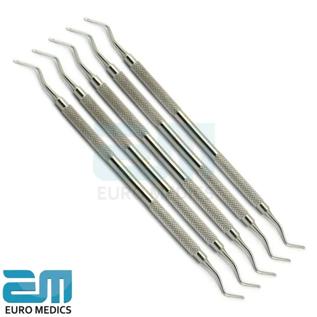 Dental Excavator 815-A Restorative Endo Spoon 1.2mm Double Ended Instruments X5