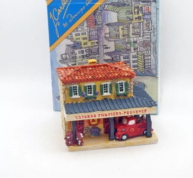 NIB J Carlton Gault French Miniature Provence Building Fire Station
