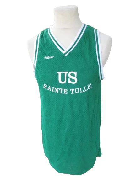 Maillot US Sainte Foy Rugby Porté #16 USSF Le Coq Sportif vintage Homme - XXL