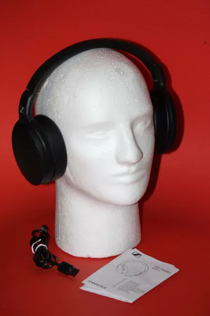 Sennheiser HD 350BT cuffie wireless pieghevoli Bluetooth nere