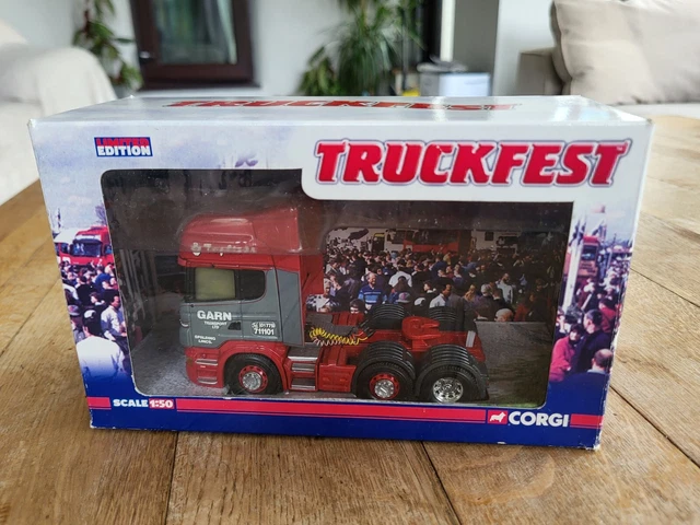 Corgi 1:50 - 1 - Camión a escala - Corgi Tarmac DAF XF stenentrailer