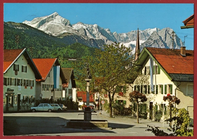 GARMISCHPARTENKIRCHEN ALTPARTENKIRCHEN RUND um Floriansbrunnen Huber