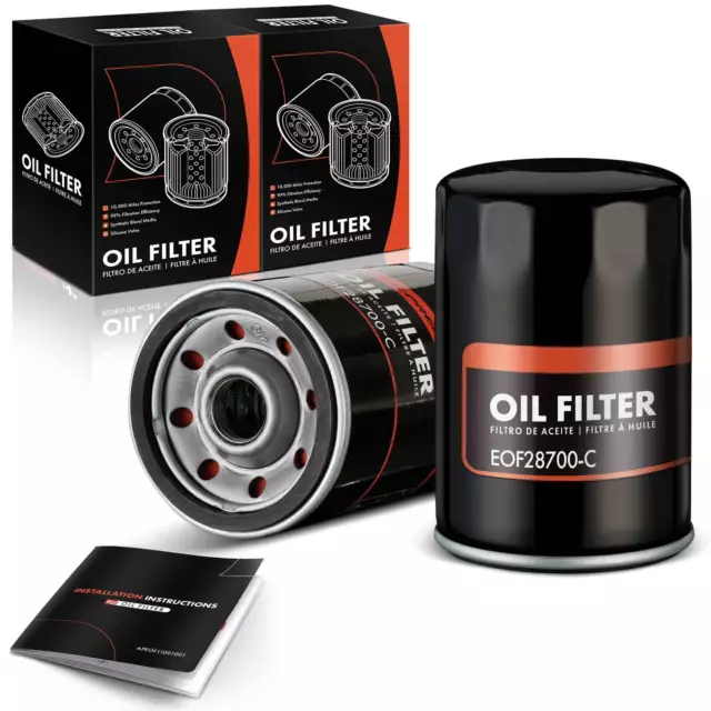 2x Engine Oil Filter for Audi A4 Quattro Volkswagen Golf Jetta Passat 10K Miles