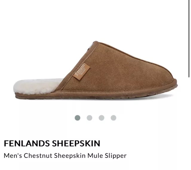 Brown Fenland Sheepskin Footwear
