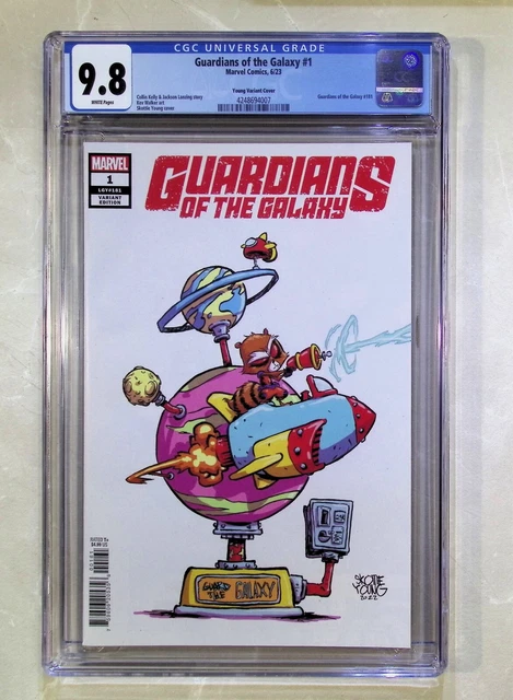 Guardians of the Galaxy #1 (2023 Marvel Comics) Skottie Young Variant CGC 9.8