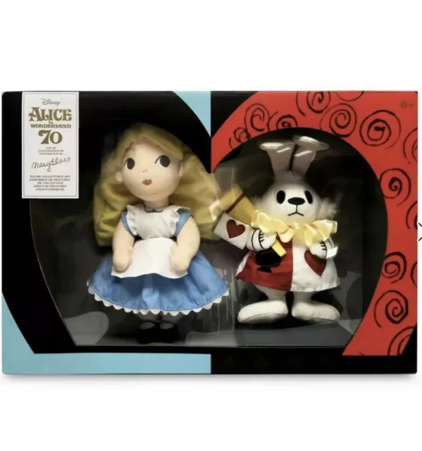 Disney's Alice in Wonderland 70th Anniversary Limited Mary Blair Plush Set.