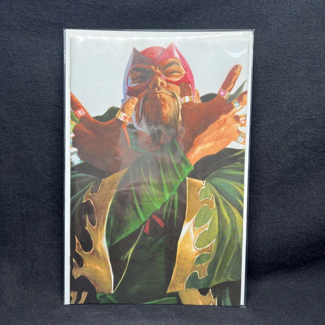 Marvel Invincible Iron Man #4 Mandarin Alex Ross Timeless Virgin Variant NM