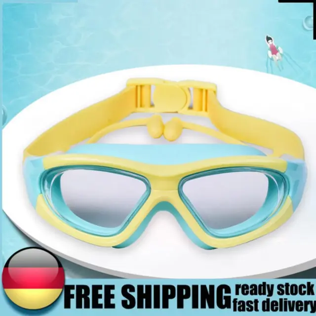 Kids Swimming Glasses Soft Kids Swim Goggles for 3-12 Years Children Boys Girls