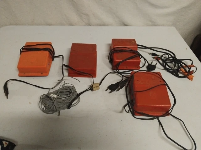 Lot De 4 Transformateurs Jouef Pour Trains électriques - Occasion, à Restaurer