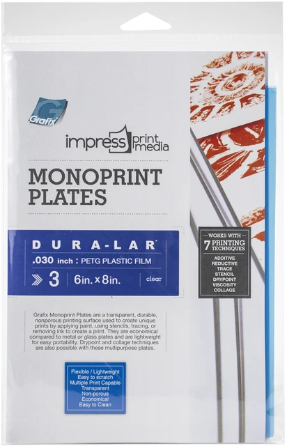 Paquete de 3 placas monoimpress 3/paquete-6""X8"" -K30DC683