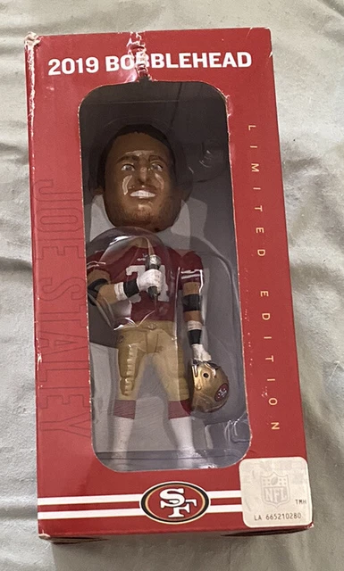 NIB San Francisco 49ers Joe Staley Bobblehead 11-17-2019 SGA SF Niners w/ Box