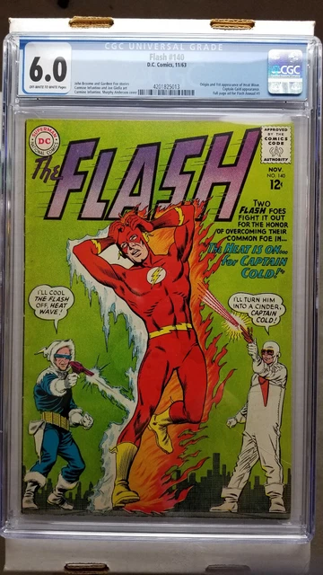 The Flash #140 CGC 6.0 Fine       Original Owner Collection