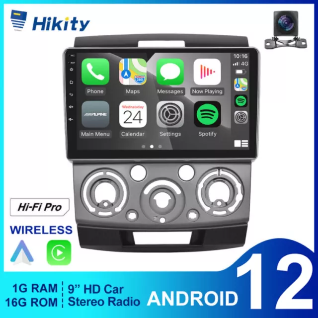 Android 12 Car Stereo Apple Carplay Head Unit For Ford Ranger PJ PK Mazda BT-50