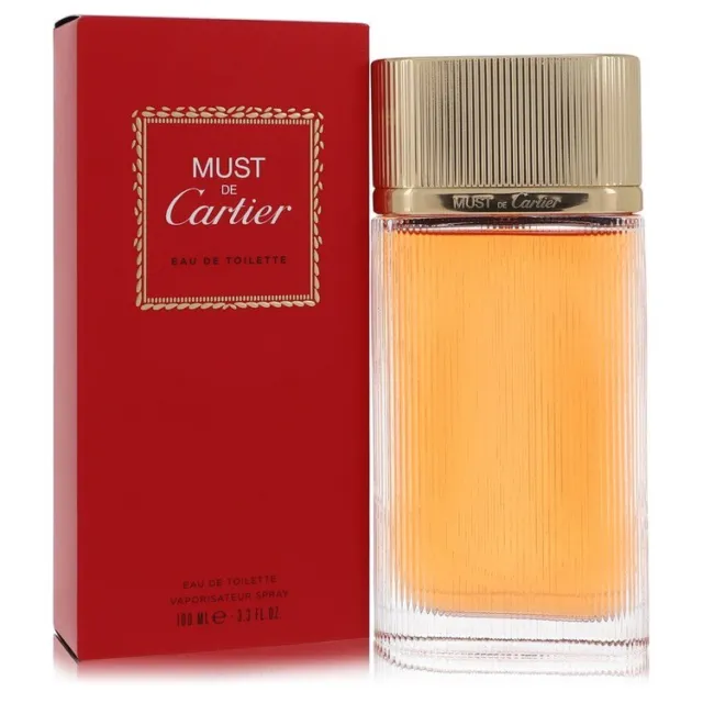 MUST DE CARTIER by Cartier Eau De Toilette Spray 3.4 oz / 100 ml [Women]
