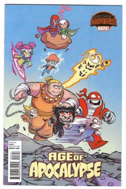 Marvel Comics Secret Wars AGE OF APOCALYPSE #1 first print Skottie Young cover
