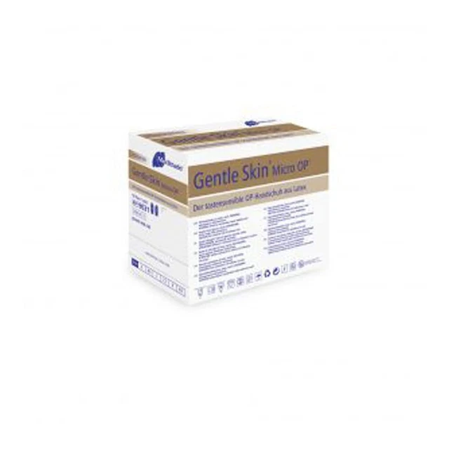 Gentle Skin Micro OPOP-Handschuh aus Latex, steril, puderfrei, Gr. 6