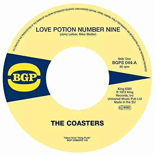 Love Potion Number Nine / Cool Jerk [VINYL], The Coasters, Vinyl, New, FREE & FA