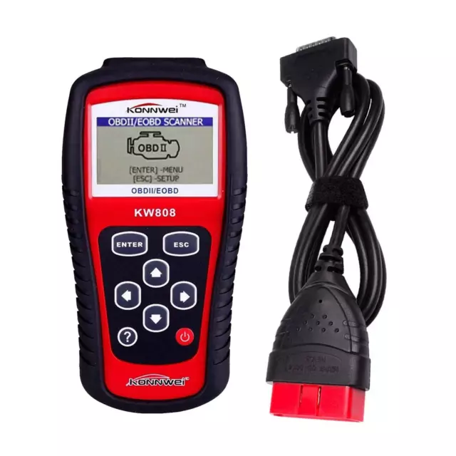 KW808 OBD2 Scanner CAN Engine Reset Tool KONNWEI Car Diagnostic Code Reader UK 3