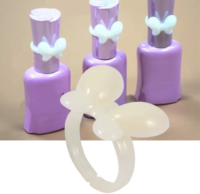 Nail Polish UV Gel Colour Nail Polish Butterfly Bottle Top Display Tips Rings