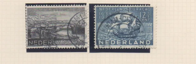 Netherlands - Postage stamps - 1934 Curacao Jubilee used