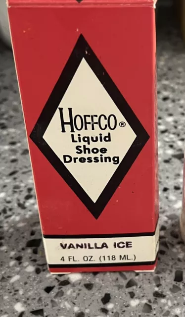 vintage hoffco liquid shoe dressing 4fl.oz. In Box Great Condition Leather 50s