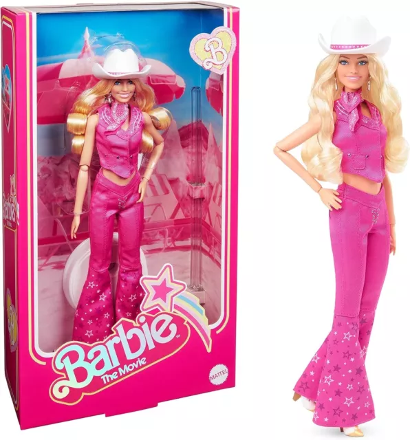 Muñeca Barbie The Movie Cowboy Signature (Mattel HPK00) NUEVA 2023 Margot Robbie