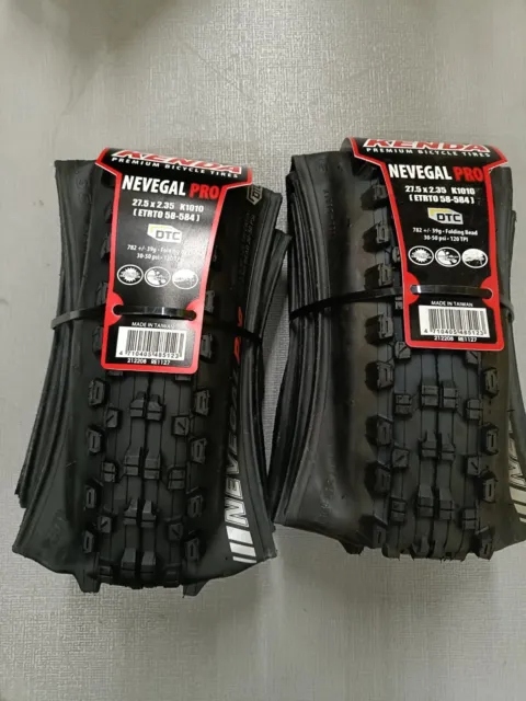 Kenda Prem Nevegal Pro Bike Tyre 27.5” x2.35 DTC Folding Mountain Bike Tyre-Pair
