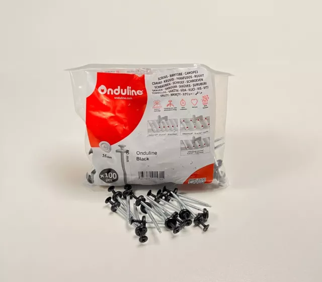 Onduline Bitumen Roofing Fixings, Screws & Nails Available, Very Cheap, Genuine