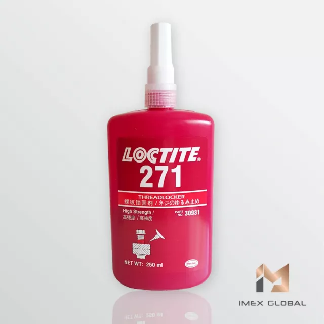 1 Henkel Loctite 271 Threadlocker Red High Strength 250ml FREE SHIPPING TRACKING