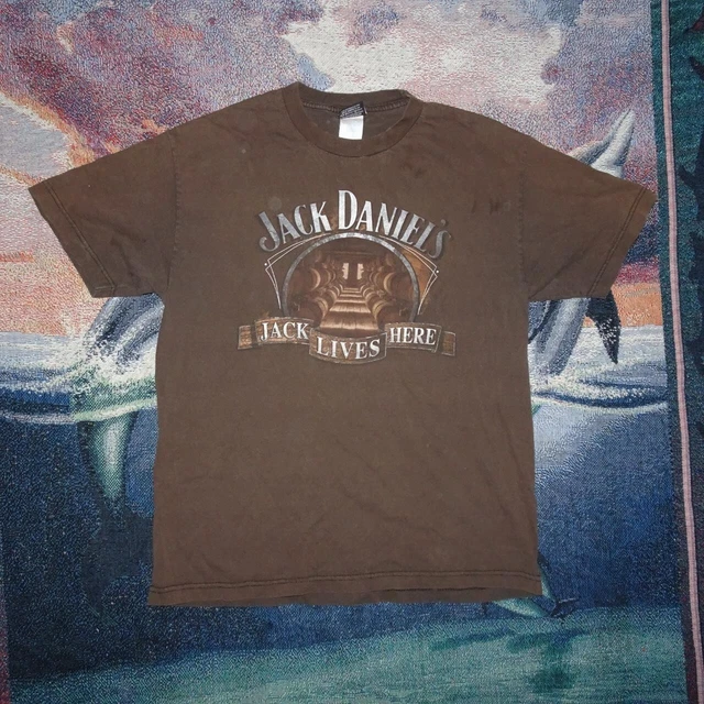 Lucky Brand Dirty Luke's Whiskey Graphic Tee - Maglietta Uomo In Cotone 100% - Girocollo - 5