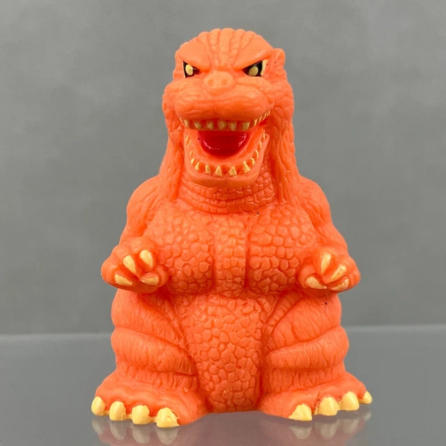FIGURINE VINTAGE 1998 Bandai Gojira Burning Godzilla Finger Puppet