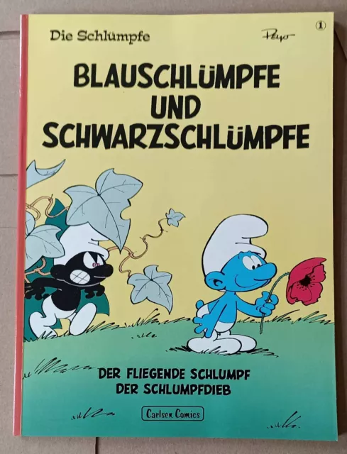 Die Schlümpfe Band 1, Peyo, Carlsen, SC, 1979, 1. Auflage, Sammlerzustand