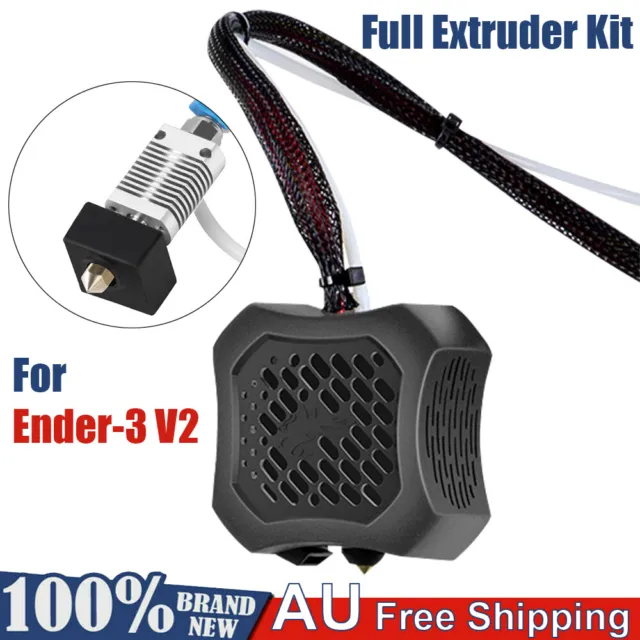 Creality Assembled Full Extruder Hotend Kit Double Cooling Fan with 0.4mm Nozzle