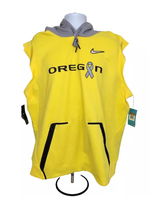 Oregon ducks deals sleeveless hoodie
